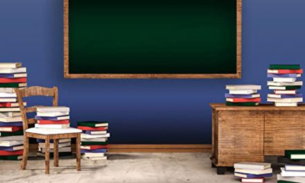 Exciting Back to School Photo Background – Books, Blackboard, Desk!
