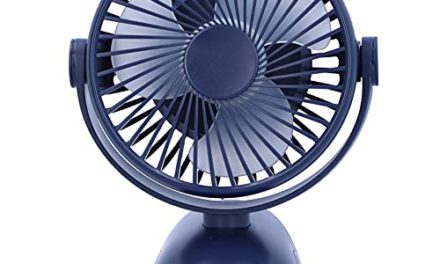Powerful Rechargeable Clip Fan – Stay Cool Anywhere!