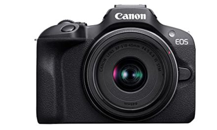 Capture stunning content with the Canon EOS R100 Mirrorless Camera
