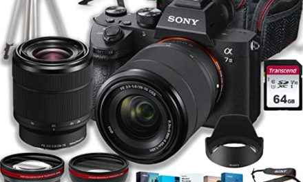 Capture the Moment: Sony a7 III Mirrorless Camera Bundle