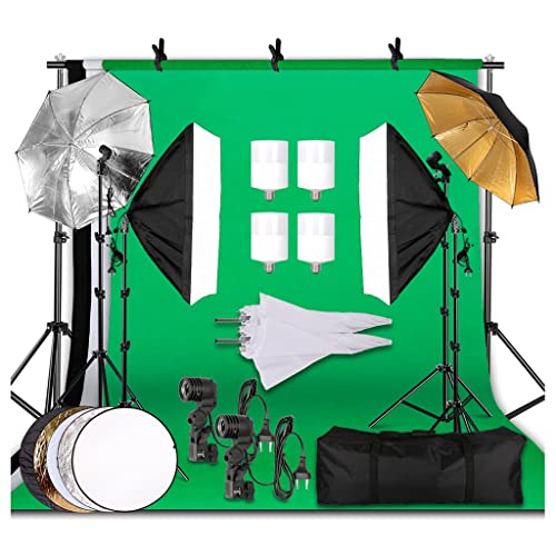 Capture Stunning Photos with AFLHYJK 2.6x3M Lighting Kit