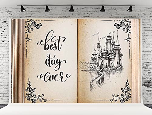 Enchanting Fairy Tale Wedding Backdrop: Ancient Castle, Romantic Party