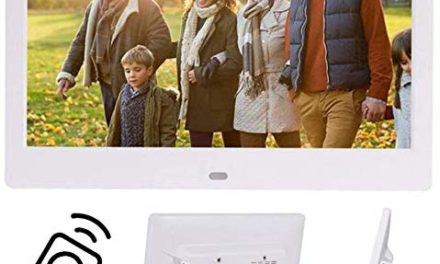 Immerse in Memories: 10″ IPS Screen Digital Photo Frame with USB & SD Slots and Remote Control