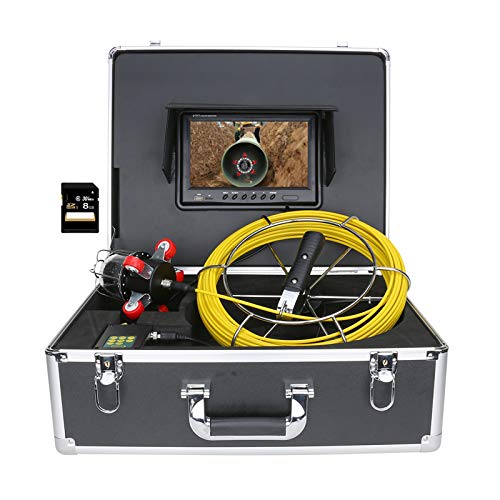 High-performance Waterproof Pipe Inspection Camera with 9″ Monitor