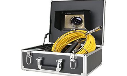 High-Tech Pipe Inspection Camera: Detect, Record, and Explore