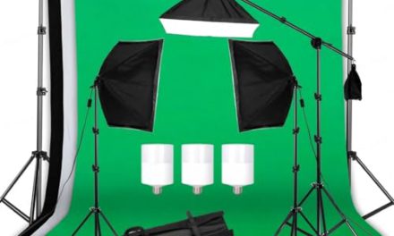 Capture Perfect Moments with MJWDP Lighting Kit