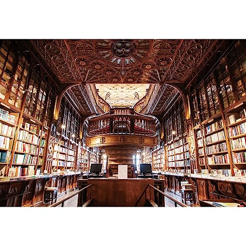 Enchanting Vintage Bookstore: Captivating Background