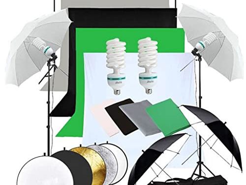 Capture Stunning Photos with SEASD Lighting Kit & Backdrop