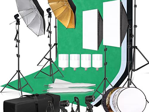 Capture Stunning Photos with XDDCDH Photography Lighting Kit