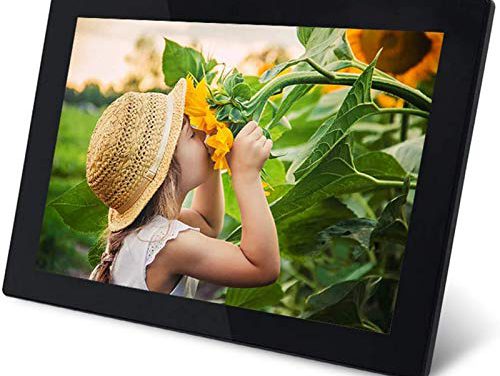 Capture & Share: Spacmirrors WiFi Frame – HD Touchscreen, Instant Sharing