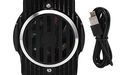 Supercharge Your Gaming with Portable RGB Phone Cooler!