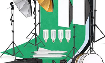 Enhance Your Photography: Vibrant Studio Lights & Backdrops!