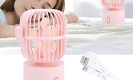 Powerful USB Mini Fan: Refreshing Gift for Girls, Boys & Women