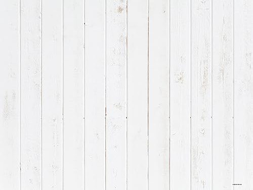Capture Timeless Moments: White Wood Texture Studio Mat for Retro Photoshoots