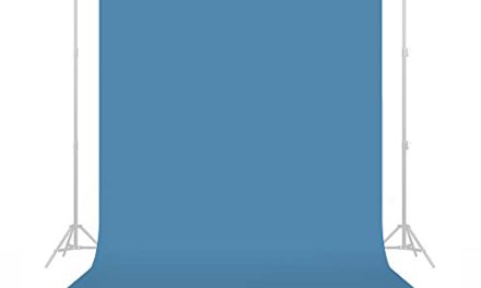 Vibrant Gulf Blue Photography Backdrop: Perfect for YouTube, Streaming & Portraits!