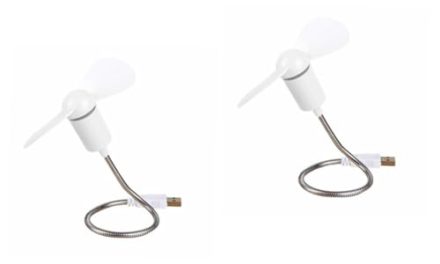 8-Piece USB Mini Fan: Powerfully Cool Your Laptop, Office, and More