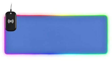 Enhance Gaming Experience: Salvia Blue Wireless Charging Mouse Pad