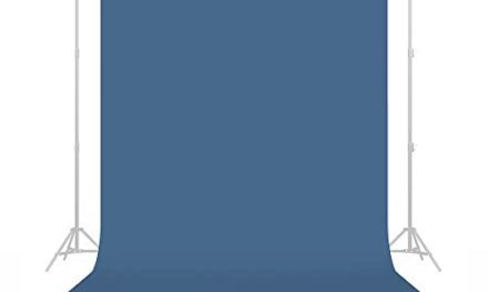 Vibrant USA-Made Blue Jean Backdrop for YouTube Videos, Streaming, Interviews, and Portraits