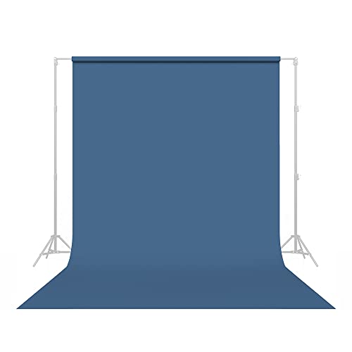 Vibrant USA-Made Blue Jean Backdrop for YouTube Videos, Streaming, Interviews, and Portraits