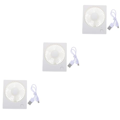 Silent USB Fan Trio: Foldable, Powerful, and Stylish!