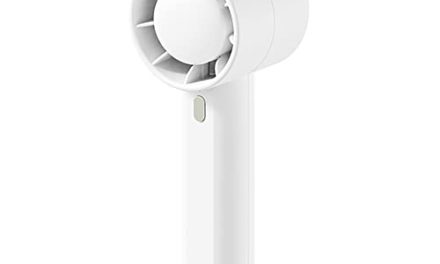 Portable USB Desk Fan: Whisper-Quiet, Adjustable Wind Speed, Rechargeable Battery
