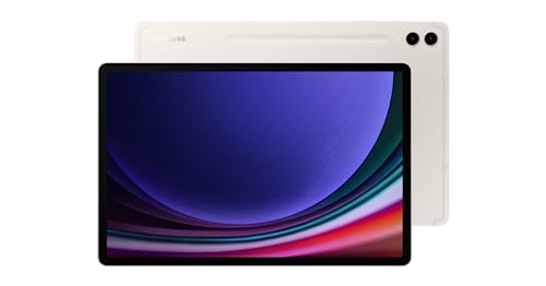 Unleash the Power: SAMSUNG Galaxy Tab S9+ 12.4″, 512GB, WiFi 6E, Snapdragon 8 Gen 2, AMOLED Screen, S Pen, IP68, 2023, Beige