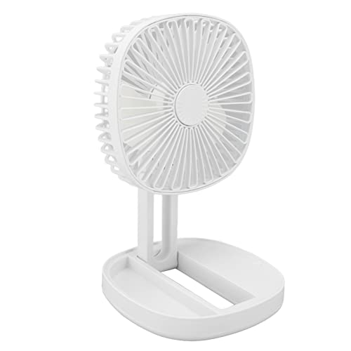 Powerful USB Desk Fan: Adjustable Angle, 3 Speeds