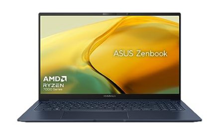 Powerful ASUS Zenbook 15: Immersive FHD Display, Lightning-Fast Ryzen CPU, Stunning Radeon Graphics