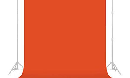 Vibrant Tangelo Savage Backdrop – Perfect for YouTube, Streaming, and Portraits