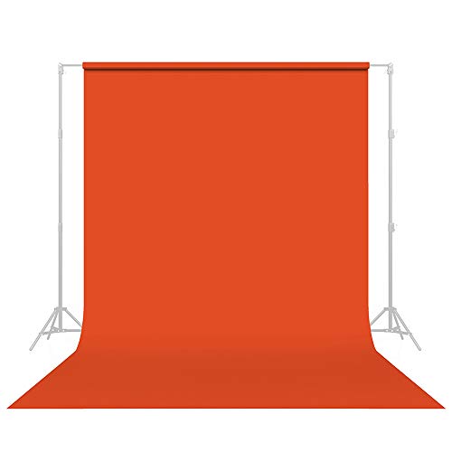 Vibrant Tangelo Savage Backdrop – Perfect for YouTube, Streaming, and Portraits