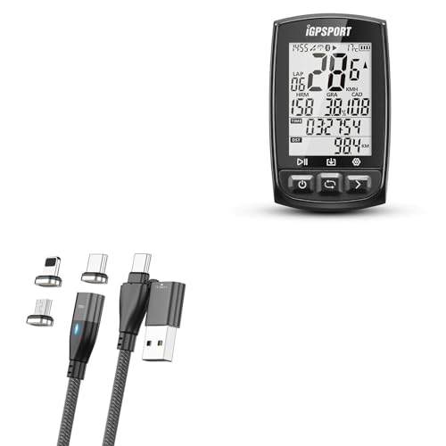 Power Up with BoxWave MagnetoSnap PD 100W Cable – Jet Black