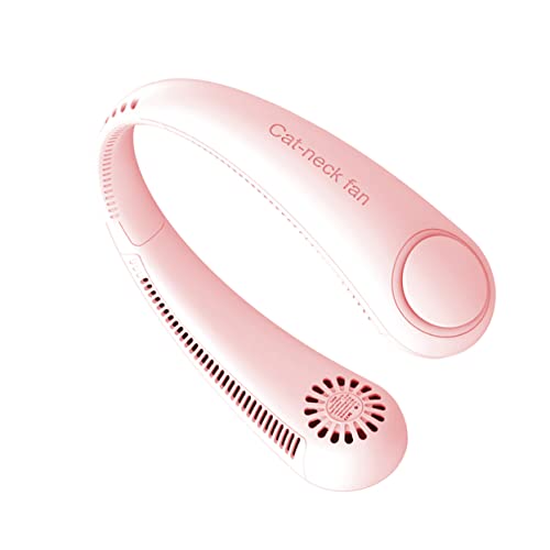 Stay Cool On-The-Go: Portable Rechargeable Neck Fan