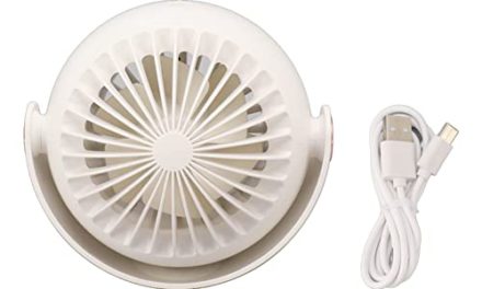 Whisper-Quiet Table Fan: Ideal for Home, Office, and Travel