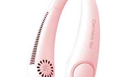 Cooling Neck Fan: Hands-Free, Rechargeable & Bladeless