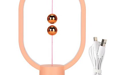 Enchanting Heng Balance Lamp: Magnetic Mid‑Air Switch, USB Night Light
