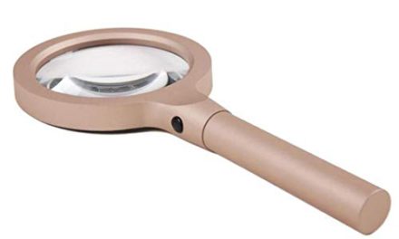 Powerful 10X Magnifying Glass for Reading, Exploring, and Puzzling