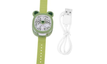 Amosfun Kids Watch Fan: Cute, Compact, Cooling