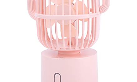 Portable Pink Mini Fan: Stay Cool Anywhere