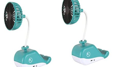 Stay Cool Anywhere: Portable Rechargeable Fan Stand