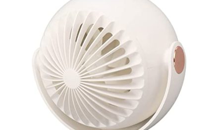 Powerful Silent Desk Fan for Office: Small, Cool, and Strong