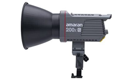 Amaran 200x S 200xs – Powerful Bi-Color LED Video Light with Aputure Light Dome SE Softbox and Sturdy Light Stand – Perfect for Filmmaking and Portraits