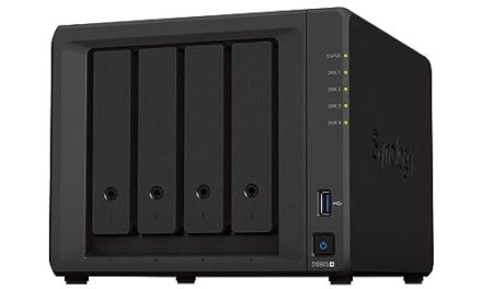 Powerful Synology DS923+ NAS Server: AMD Ryzen R1600, 32GB RAM, No SSD & HDD