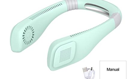 Portable 3-Speed Neck Fan: Stay Cool on the Go!