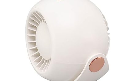 Powerful Silent USB Desk Fan for Office, Bathroom, Kitchen