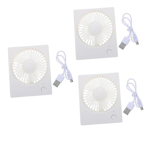 Whisper-Quiet Desktop Fans: Boost Air Circulation, Cool Home, Office, or Baby Stroller!