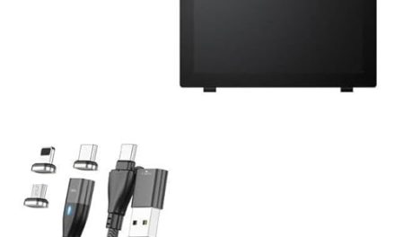 Xencelabs 24″ Pen Display Cable: Fast Charge & Magnetic Connection