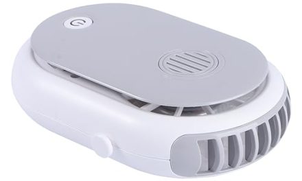 Portable Rechargeable Neck Fan: Stay Cool on the Go