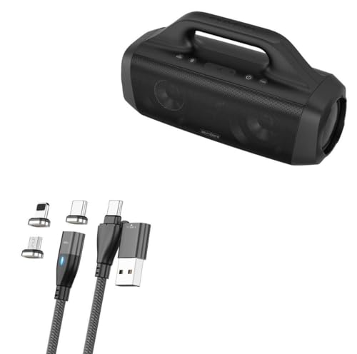 Powerful BoxWave Cable: Boost Soundcore Motion Boom with MagnetoSnap PD AllCharge Cable