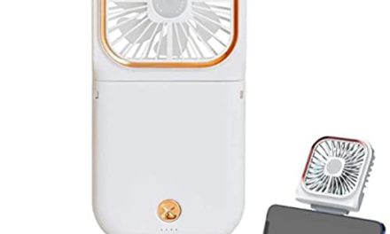 Ultimate Portable Fan: Wearable, Adjustable Speeds, Rechargeable