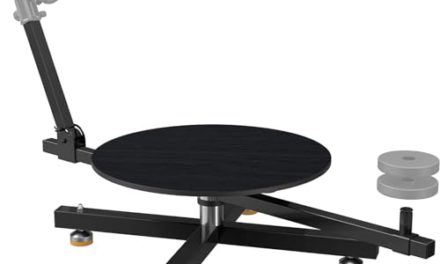 Capture Dynamic Shots: 360° Rotating Camera Slider & Photo Booth